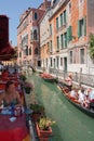 Venice cafe and canal