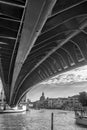 Venice, Calatrava`s Bridge Royalty Free Stock Photo