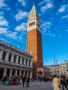 Venice Campanile tower Royalty Free Stock Photo