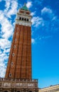Venice Campanile tower Royalty Free Stock Photo