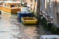 Venice, canal with boats