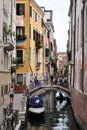 Venice canal and bridges