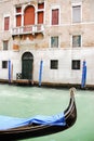 Venice Canal with Gondola