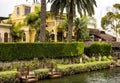 Venice Canals, cosy colorful house on the 13th August, 2017 - Venice Beach, Los Angeles, California