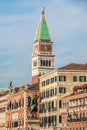 Venice, capital of the Veneto region, a UNESCO World Heritage Site, northeastern Italy- Situated across a group of 118 small