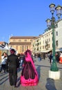 Venice Carnival days streets