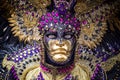 Venice Carnival mask close-up