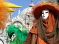 Venice carnival masks