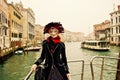 Venice Carnival Participant Landscape shot