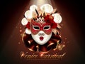 Venice Carnival poster Royalty Free Stock Photo