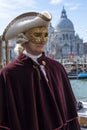 Venice carnival 2019. Venetian Carnival Costume. Venetian Carnival Mask. Venice, Italy