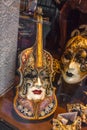 Venice City of Italy. Traditional Venetian Carnival Mask Royalty Free Stock Photo