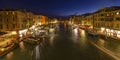 Venice city at night. Grand Canal