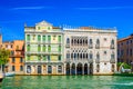 Venice cityscape with Grand Canal waterway Royalty Free Stock Photo