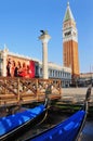 Venice Cityscape - St Mark's Campanile Royalty Free Stock Photo