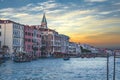 Venice cityscape view on San Marco square and Grand canal, Venice, Veneto, Italy Royalty Free Stock Photo