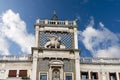 Clock and bell tower in San Marco square - Venice Italy Royalty Free Stock Photo