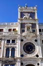 Venice clock tower. Royalty Free Stock Photo
