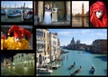 Venice collage Royalty Free Stock Photo