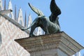 Venice, column of San Marco Royalty Free Stock Photo