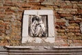 Venice in Detail: Artistic Craftsmanship throughout the city. Royalty Free Stock Photo