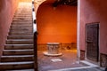 Venice, the detail of an internal courtyard.