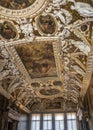 Venice. Doge`s Palace, ceiling in the Atrium