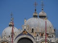 Venice - the dome in San Marco church cathedral Royalty Free Stock Photo