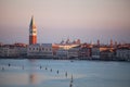 Venice in the early morning. Royalty Free Stock Photo