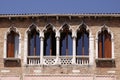 Venice, facade detail, Veneto, Italy, Europe