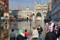 Venice floods Royalty Free Stock Photo