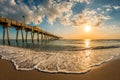 Venice Florida pier on the Gulf of Mexico