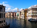 Venice architecture grand canale grand canal gondola Royalty Free Stock Photo