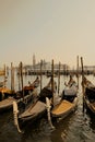 Venice gondolas