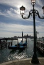 Venice - Gondolas in twilight