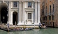 Venice, gondole in Canal Grande