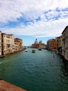 Venice grand canal italy Royalty Free Stock Photo
