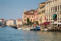 Venice, Grand Canal, Rialto Bridge Royalty Free Stock Photo