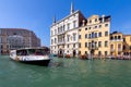 Venice. Grand Canal on a sunny day.