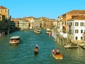 Venice, Grand Canal, tourists, water transport