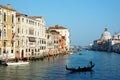 Venice Grand canal view,Italy, old city center - unesco heritage