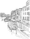 Venice - Grand Canal Royalty Free Stock Photo