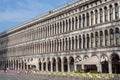 Venice, Italy. Amazing view of the ancient buildings at San Marco square