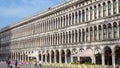 Venice, Italy. Amazing view of the ancient buildings at San Marco square