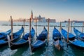 Venice, Italy - April 06, 2018: Beautiful view of the Grand canal. Royalty Free Stock Photo