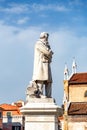 Campo Santo Stefano is a city square near the Ponte dell\'Accademia in Venice, Italy