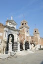 Venice Italy Architecture Porta Magna Arsenal Royalty Free Stock Photo