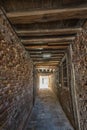 VENICE, ITALY - August 03, 2019: Narrow pedestrian streets of Venice bitween the channels. Some quiet places almost without people Royalty Free Stock Photo