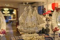 Traditional Venetian souvenirs in gift gallery of Venice, Italy