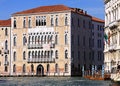 Venice, Italy - Ca` Foscari on Grand Canal Royalty Free Stock Photo